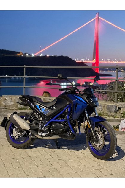 SYM NHX 125 Ön Koruma Demiri MAVİ