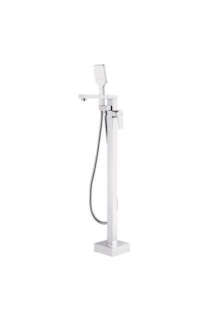 Yana Free Standing Bath Mixer Chrome Floor Mounted Faucet