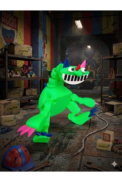 Poppy PlayTime / Pianosaurus / Figür / Oynar Eklemli