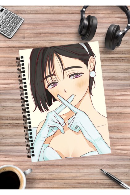 Alien Stage Anime Spiral Notebook A5 (50 Sheets)