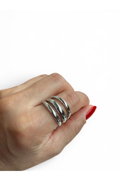 Triple Combined Adjustable Ring