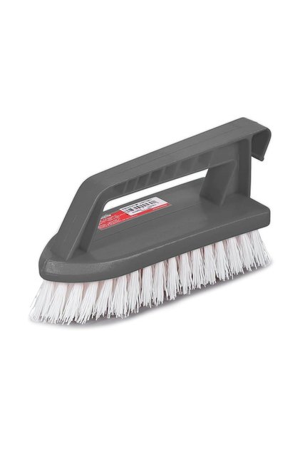 Grey Grip Washing Brush – Laundry Scrub Brush with Semi-Rigid Wavy Bristles