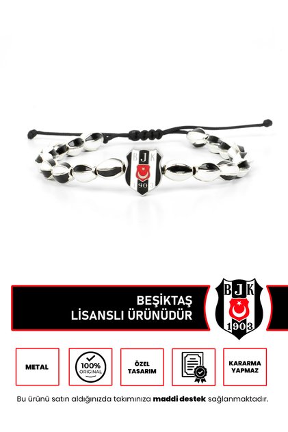 Bjk Besiktas Colorful Logo Bracelet