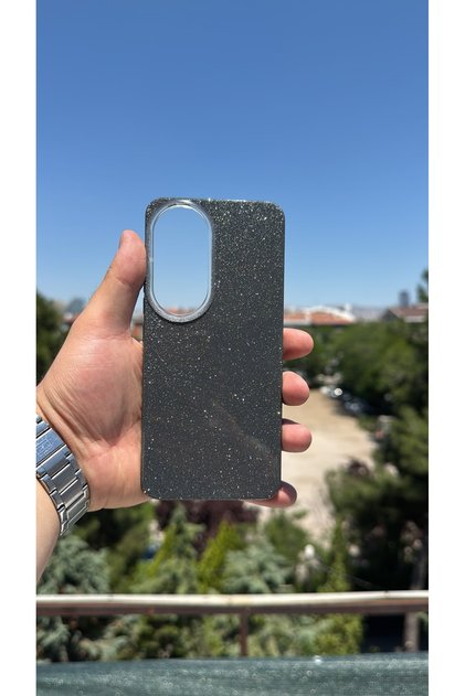 Honor 90 İçin Uyumlu Simli Soft Tasarımlı Lüx Tasarım Kılıf