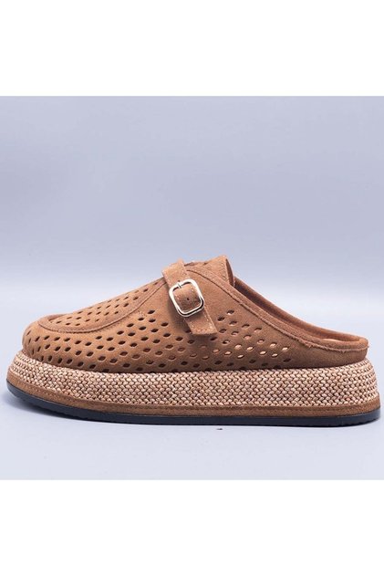 Liliya Women's Genuine Suede Leather Slippers - 161120
