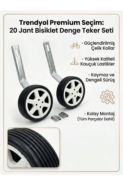 20 jant bisiklet denge tekeri