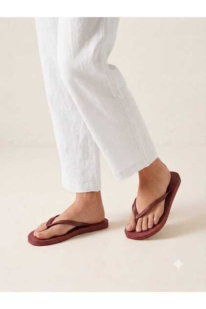LİNA Kadın Parmak Arası Plaj Terliği Flipflops Havuz Terliği