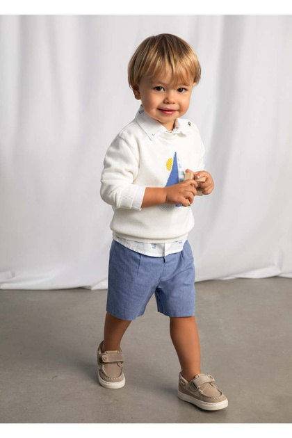 Baby Boy Bermuda Shorts Blue 1215