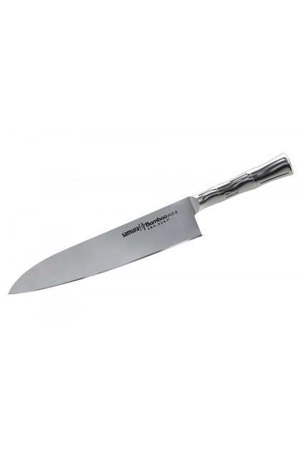 Cutit de bucatarie, Samura, Otel inoxidabil, 24cm, Argintiu