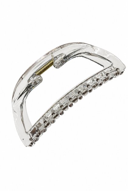 Transparent Large Size Claw Hair Clip Daily Stylish Hair Accessory for Women