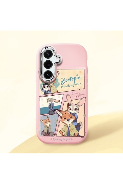 Pink Silicone Case with Shock-Absorbing Camera Protections Compatible with Samsung Galaxy S25 Plus
