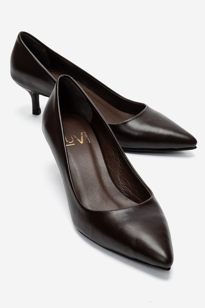 Jalen Brown Skin Genuine Leather Women's Low Heel Shoes