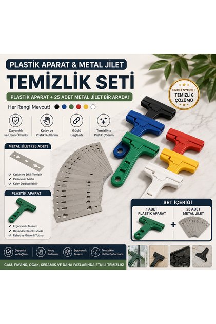 CAM KAZIMA JİLETİ APARATI + 25 CAM JİLETİ