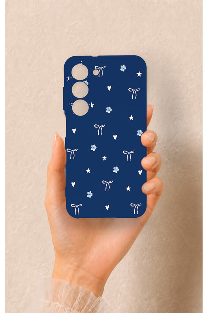 Samsung S23 Compatible Mini Bow Patterned Silicone Case