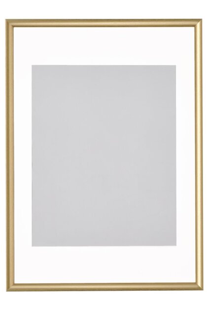 SILVERHÖJDEN Frame, gold-colour, 50x70 cm