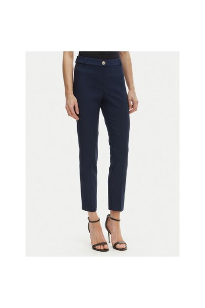 Pantaloni de damă din material textil CFC0128650003 Bleumarin