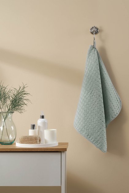 Textured Waffle Hand and Face Towel 50X90 cm