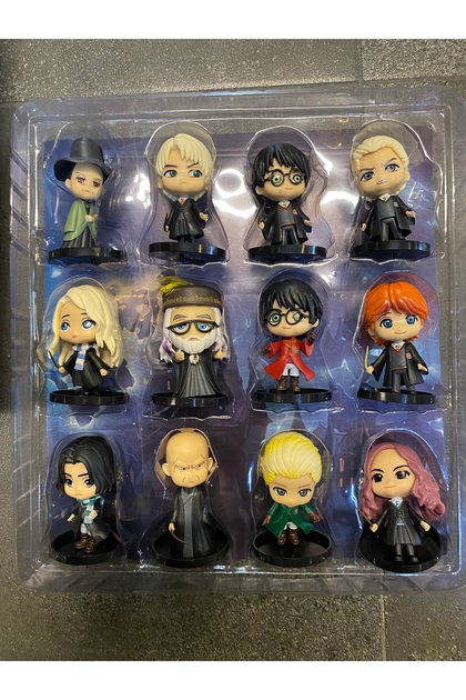Harry Potter Figür Karakter Seti (12’li) Oyuncak Figür Biblo Dizi Film Figürü Anime Figür
