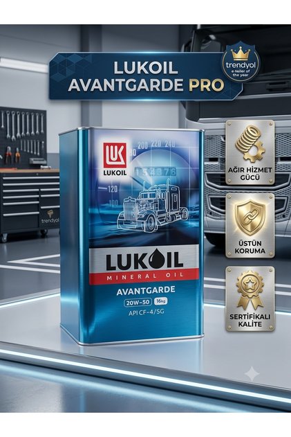 Lukoil Avantgarde 20W-50 Ağır Hizmet Mineral Motor Yağı 16 Kg