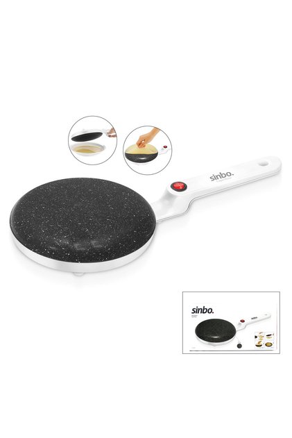 Sinbo Pancake and Crepe Maker - Granite - Practical Cooker