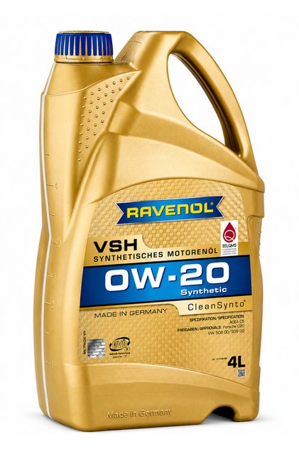 VSH SAE 0W-20 4 Litre Volkswagen Audi Skoda Seat Porsche 2026 TARİH (Made İn Germany)