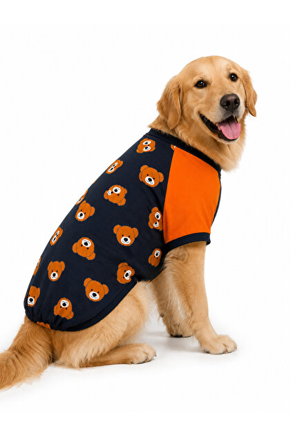 Büyük Irk Teddy Bear Kedi-Köpek T-Shirt Kıyafeti