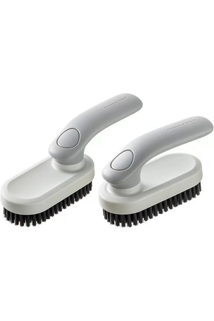 2-Piece Folding Handled Brush,Soft Bristled,Multifunctional Shoe Washing Tool,Gentle on Shoes,for Shoes,Clothes,Household Cleaning