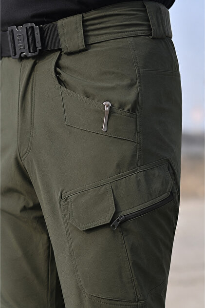 Erkek Taktik Outdoor Kargo Pantolon – Çok Cepli Esnek Günlük ve Outdoor Kullanım