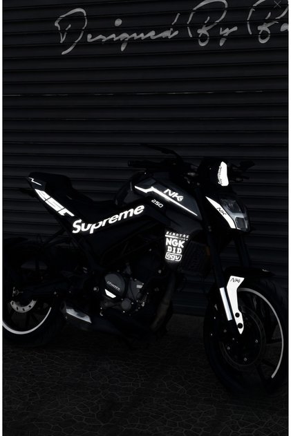 Reflective Super Set Complete Sticker Decoration Set (Right and Left) for Cfmoto Nk250