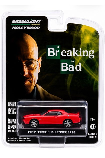Hollywood Breaking Bad 2012 Dodge Challenger Srt8 1:64 Diecast