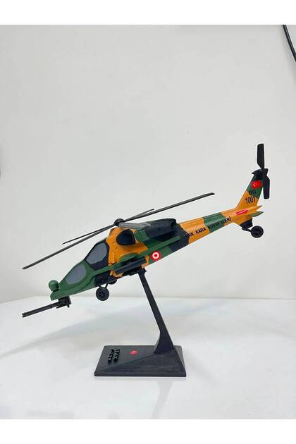 ATAK T-129 TÜRK KARA KUVVETLERİ HELİKOPTER MODELİ 1/48 ÖLÇEK DÖNER KANAT