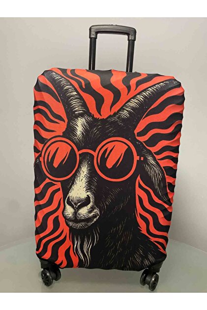 Suitcase Cover-Goat