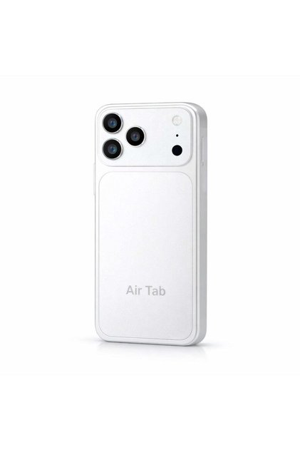 AIR TAB Mini 17 5G Smartphone 24GB RAM + 2TB ROM, 4.0 Inch HD+ Display, 5000mAh Battery, 30MP Rear Camera, 13MP Front Camera, Dual SIM Android Mobile Phone - White