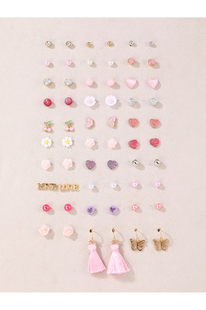 Set of 30 - Stud and Dangle Earrings