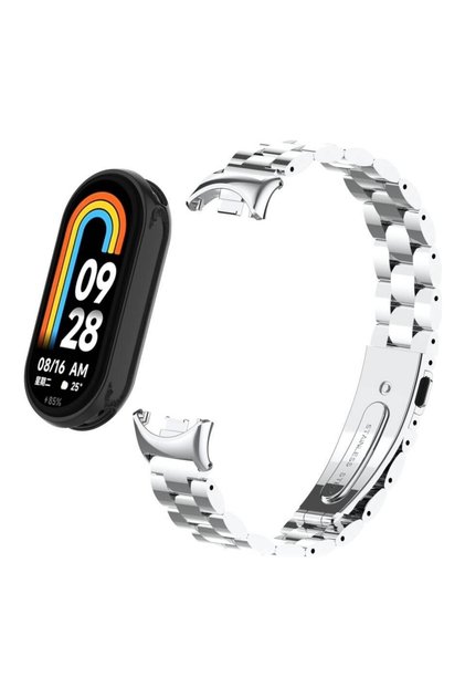Xiaomi Mi Band 8 / Band 9 / Band 10 Compatible Stainless Steel Strap Metal