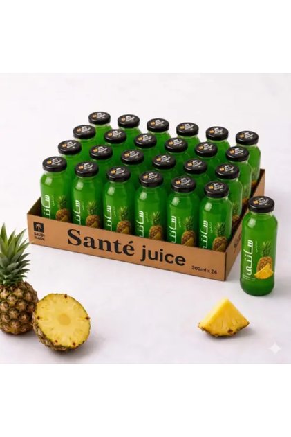 Pineapple Juice 300 ml Carton 24 Glass Bottles