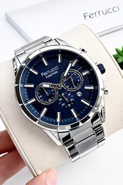 Lee Cooper LC08216.390 Erkek Kol Saati – Lacivert Multifonksiyon
