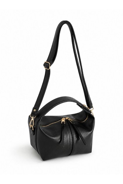 women's black hand and shoulder bag