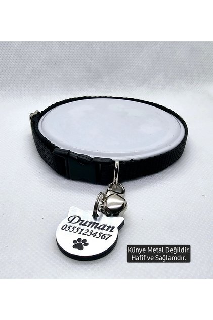 Kedi Tasması, isimlikli kedi boyun tasması, kayboldum kedi tasması, kedi tasma künyesi