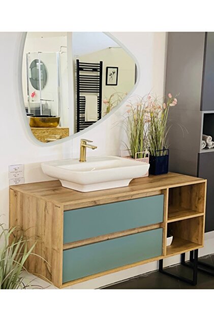 TURKUAZ Cerastyle Lal 60 Tezgah Üstü Çanak Lavabo 60x42 Cm (lavabo