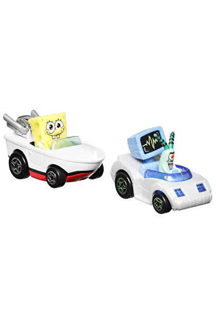 HOT WHEELS RacerVerse İkili Arabalar Plankton & Spongebob