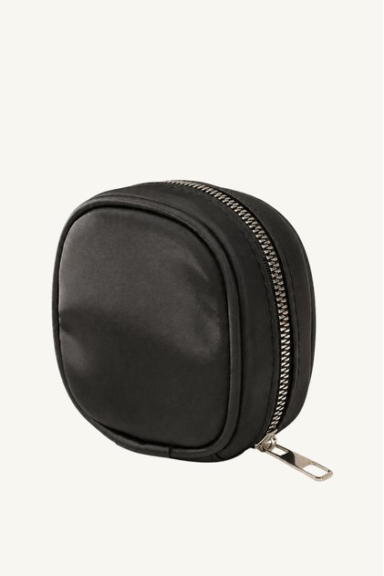 Bag Organizer Mini Makeup Bag - Black Mini Cosmetic Bag