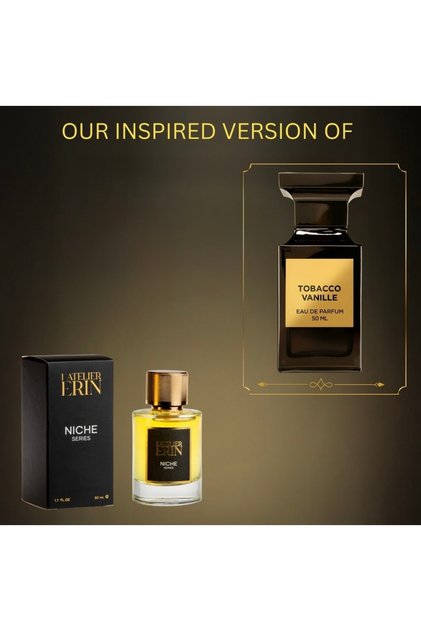 Extract de parfum L’Atelier Erin N12, Niche Series, 50 ml, unisex, inspirat din Tabacco Vanille