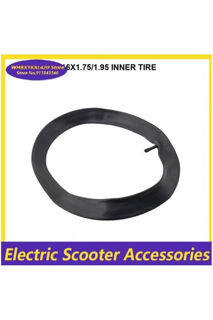 1PCS 16 Inch Electric Bicycle Bike Cycle Inner Tube 16x1.75/1.95 Inner Tube Fits 1.75 1.95 2.125 Chi