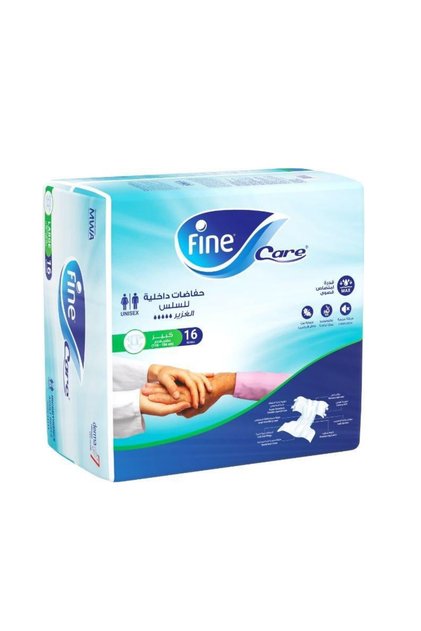 Fine Care |   Senior Diapers Large Size Waist Size (156 cm - 110 cm) - 16 Diapers