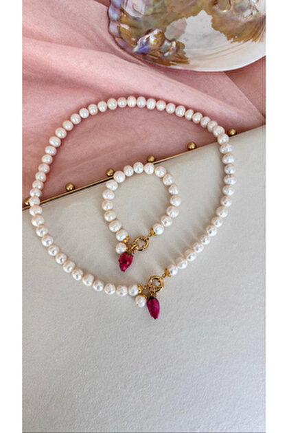ZEZ PEARL JEWELRY Nar Tanesi Charm - Fiyatı, Yorumları