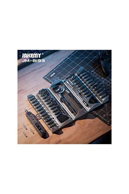 kızılelma teknik Jakemy JM-8193 Şarjlı Tornavida Takımı - Fiyatı