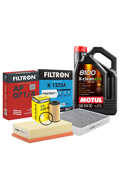 Motul 8100 X-Clean Efe 5W30 1 Litre Dexos2 Motor Yağ - Fiyatı