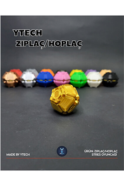 YTECH Zıplaç/Hoplaç Stres Oyuncağı Altın - Fiyatı, Yorumları
