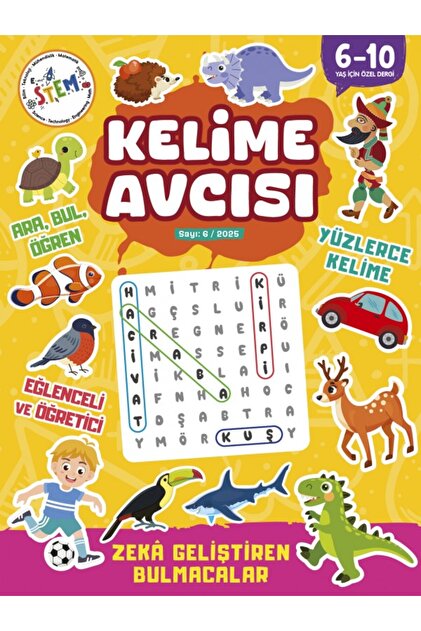 テレビゲーム アートブック UPU Turkuvaz Dergi STEM KELİME AVCISI - Fiyatı, Yorumları